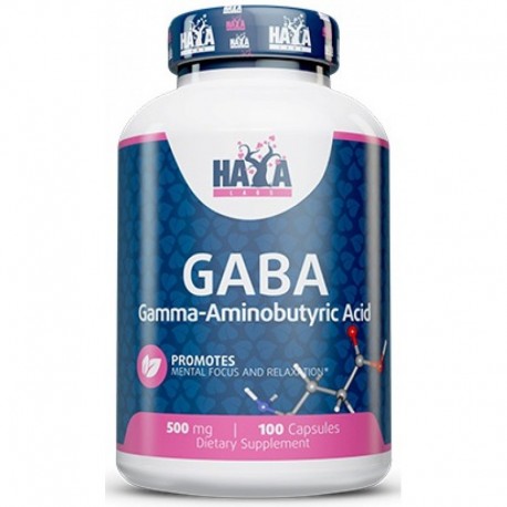 HAYA LABS GABA 500 MG 100 CAPSULES